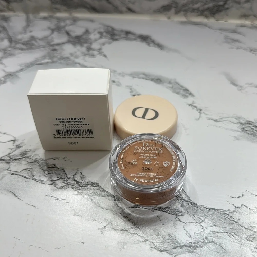 NWT Dior Forever Cushion Powder- Deep Never used Jar still sealed Still in box